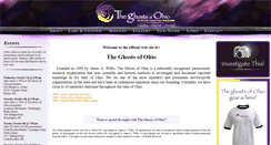 Desktop Screenshot of ghostsofohio.org